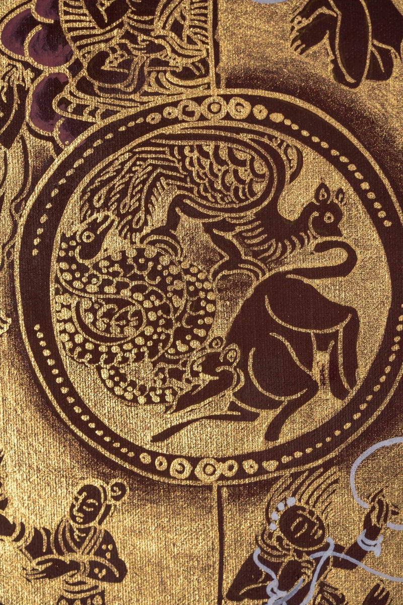 Wheel of Life Thangka Painting - Himalayas Shop