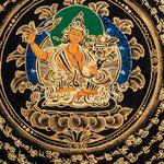 Om Mantra Mandala with Manjushri Thangka Painting - Himalayas Shop
