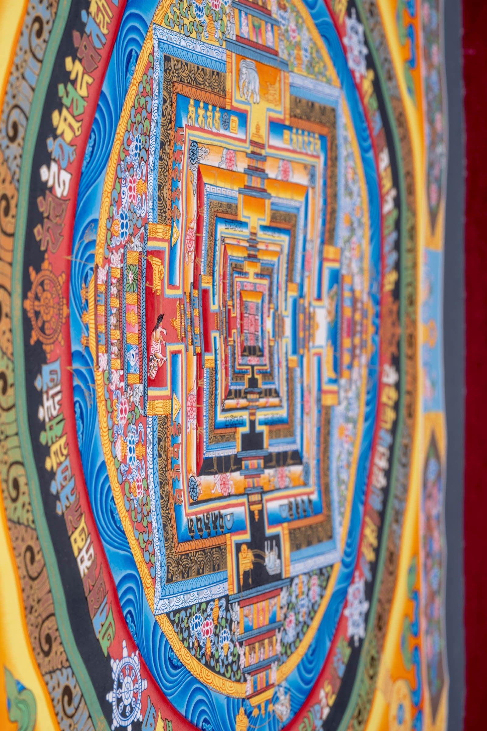 Kalachakra Mandala Art - Himalayas Shop