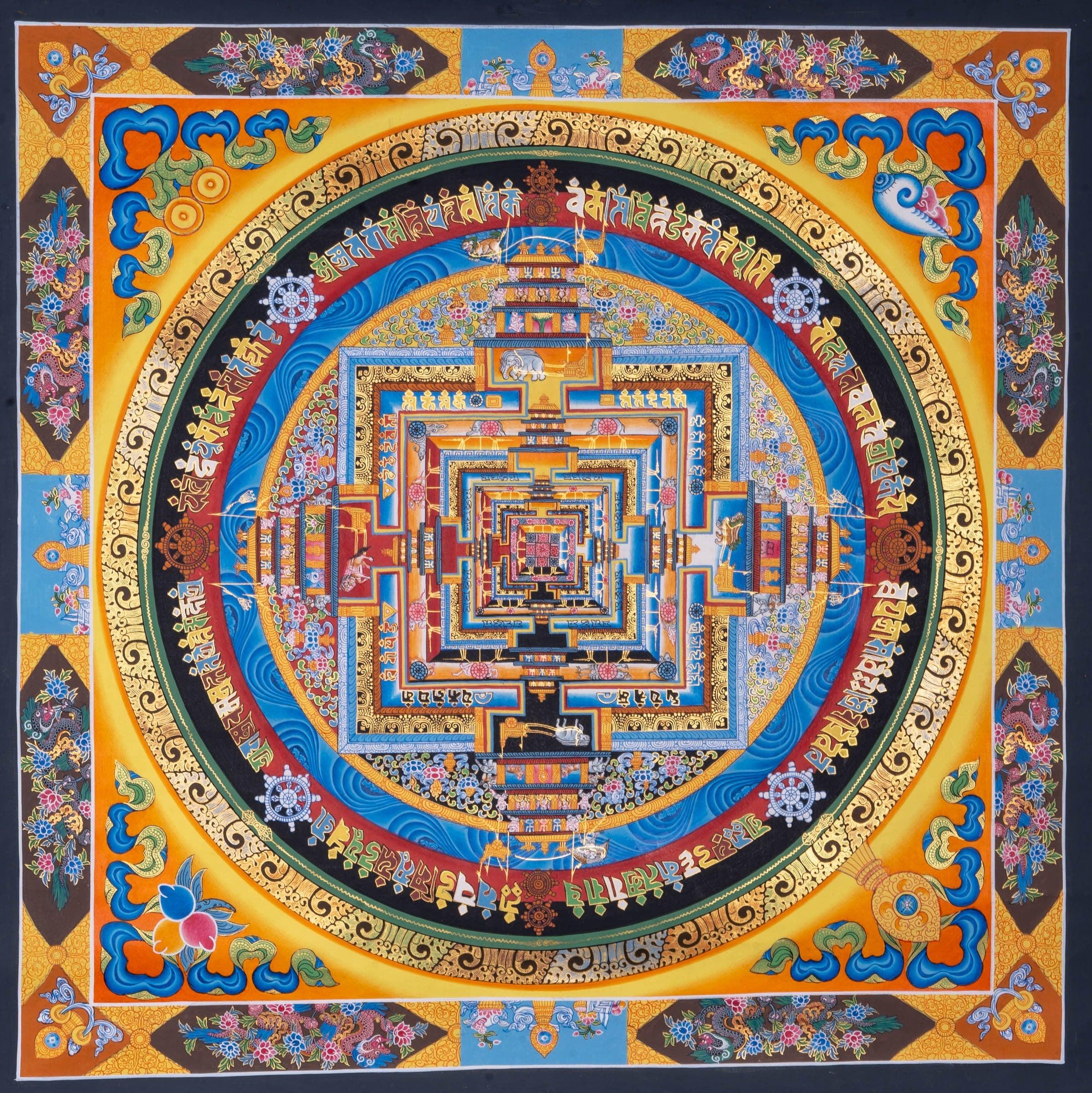 Kalachakra Mandala Art - Himalayas Shop