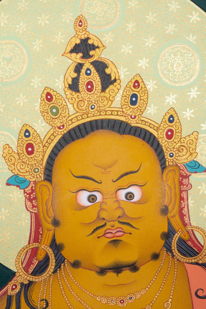 Zambala Fine Art Thangka Painting - Himalayas Shop