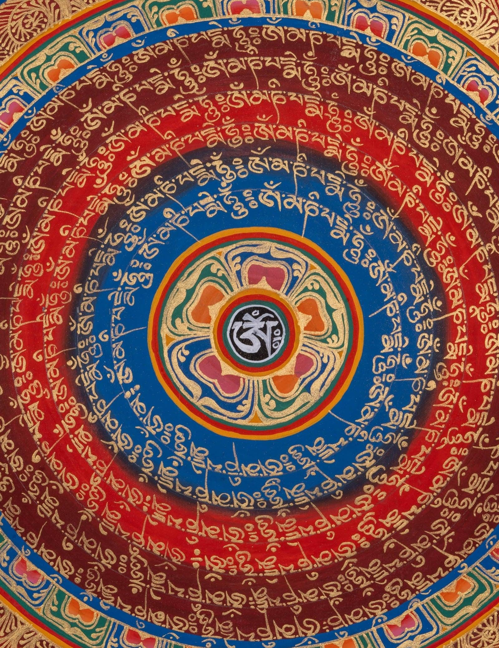 Thangka Art of Mantra Mandala - Himalayas Shop
