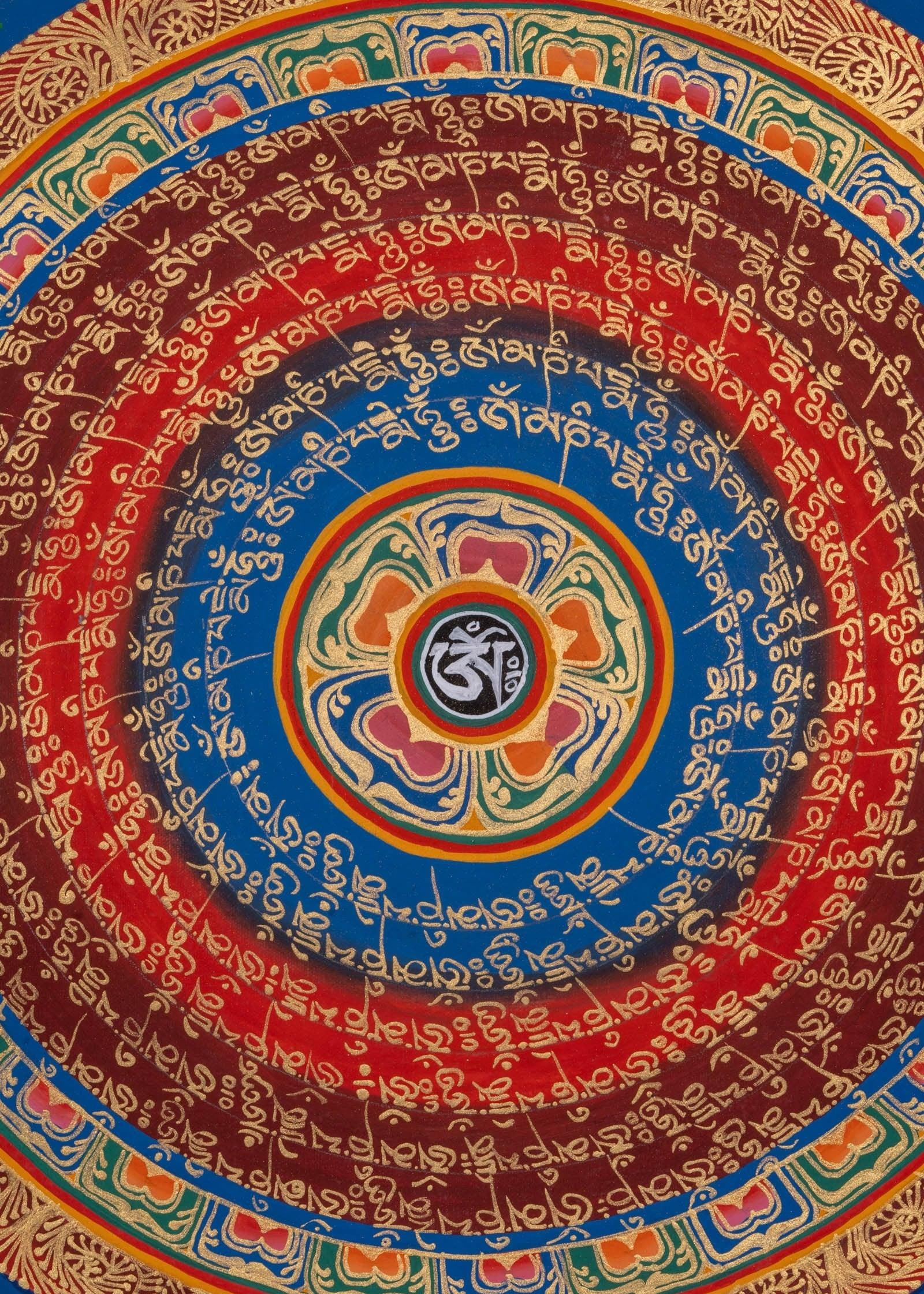 Thangka Art of Mantra Mandala - Himalayas Shop