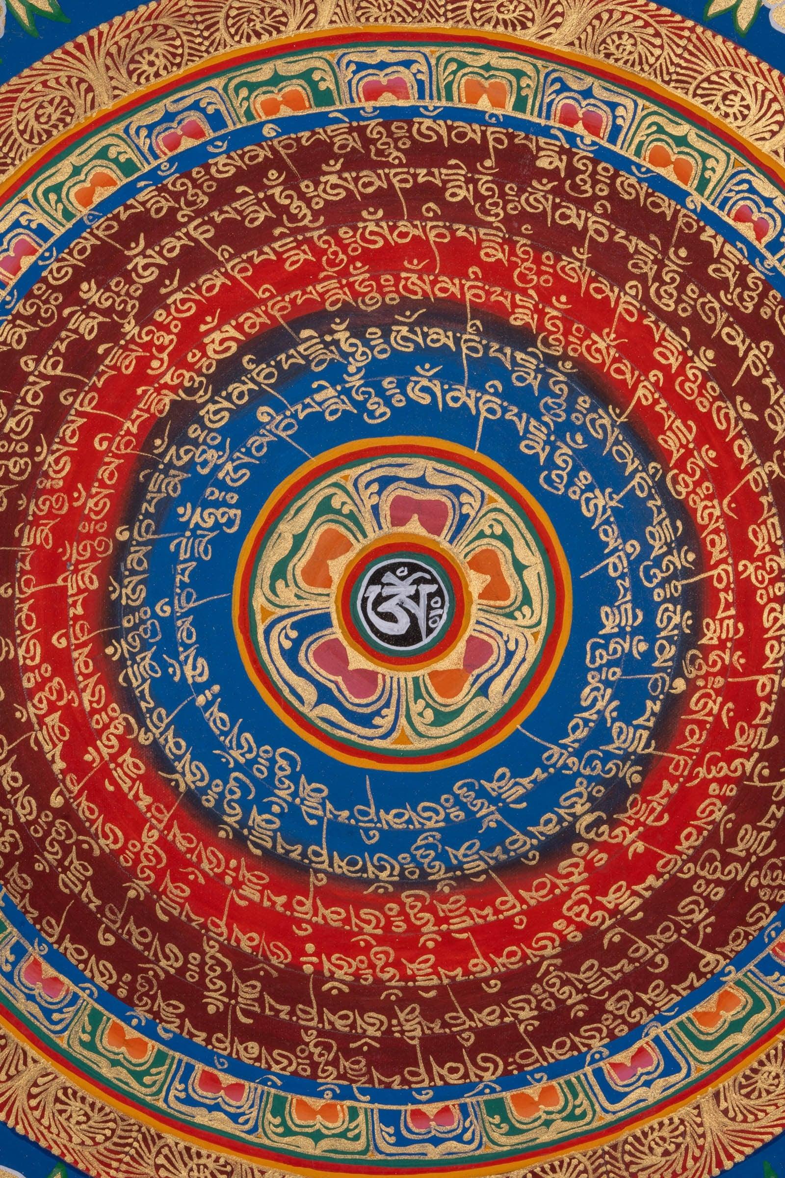 Thangka Art of Mantra Mandala - Himalayas Shop