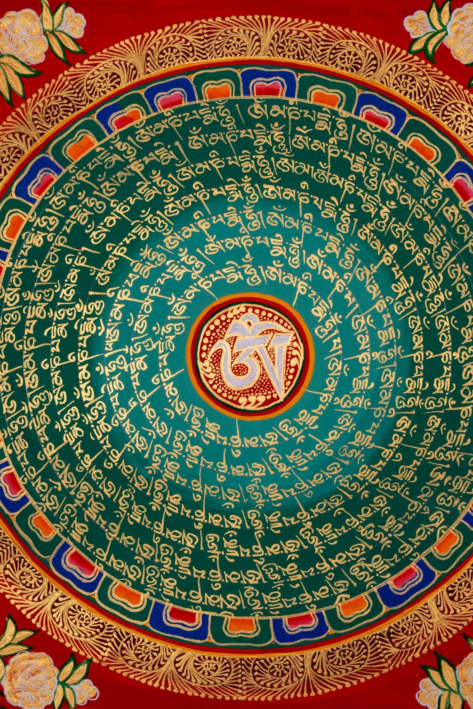 Thangka Art of Mantra Mandala - Himalayas Shop