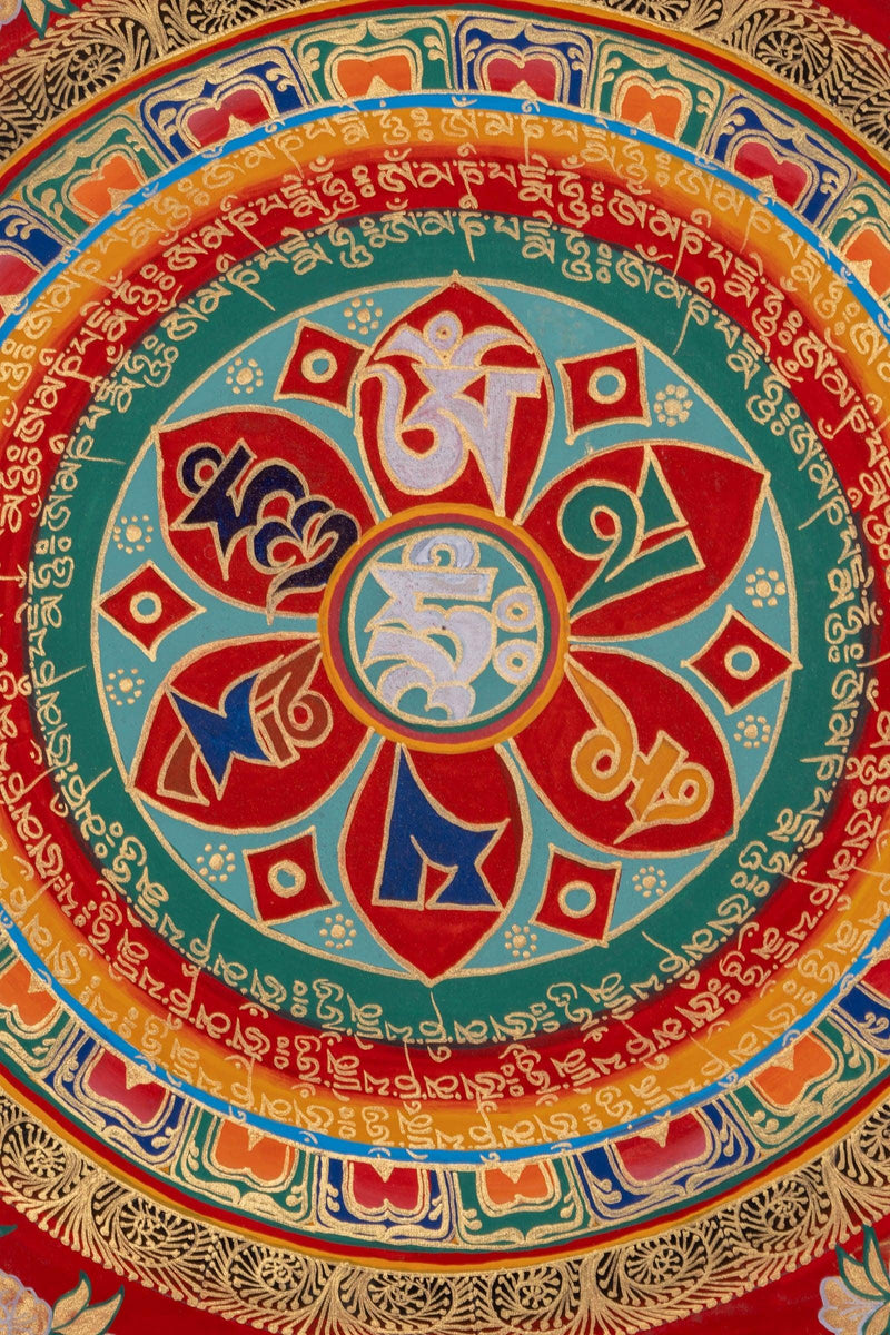 Thangka Art of Mantra Mandala - Himalayas Shop