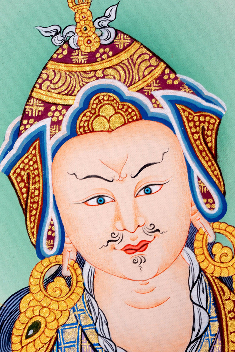 Guru Padmasambhava Thangka Art - Himalayas Shop