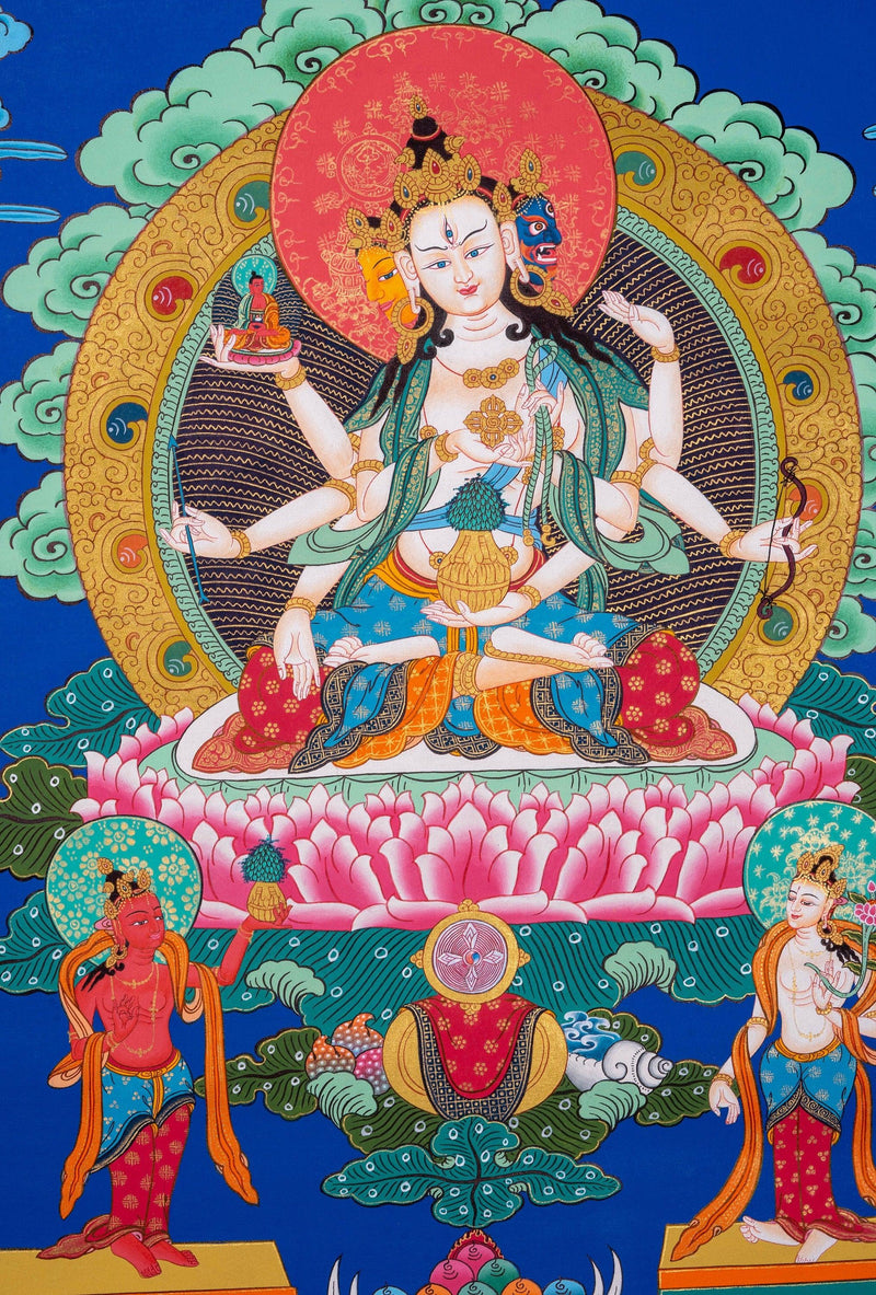 Namgyalma Thangka Painting - Himalayas Shop