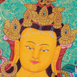 Manjushri Thangka Painting - Himalayas Shop