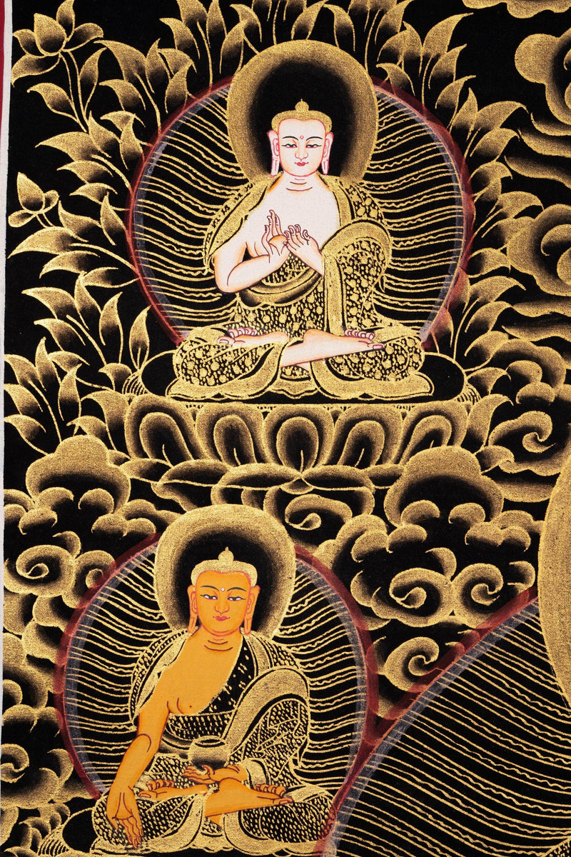 Shakyamuni Buddha thangka painting - Himalayas Shop