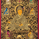 Guru Rinpoche Thangka Painting - Himalayas Shop