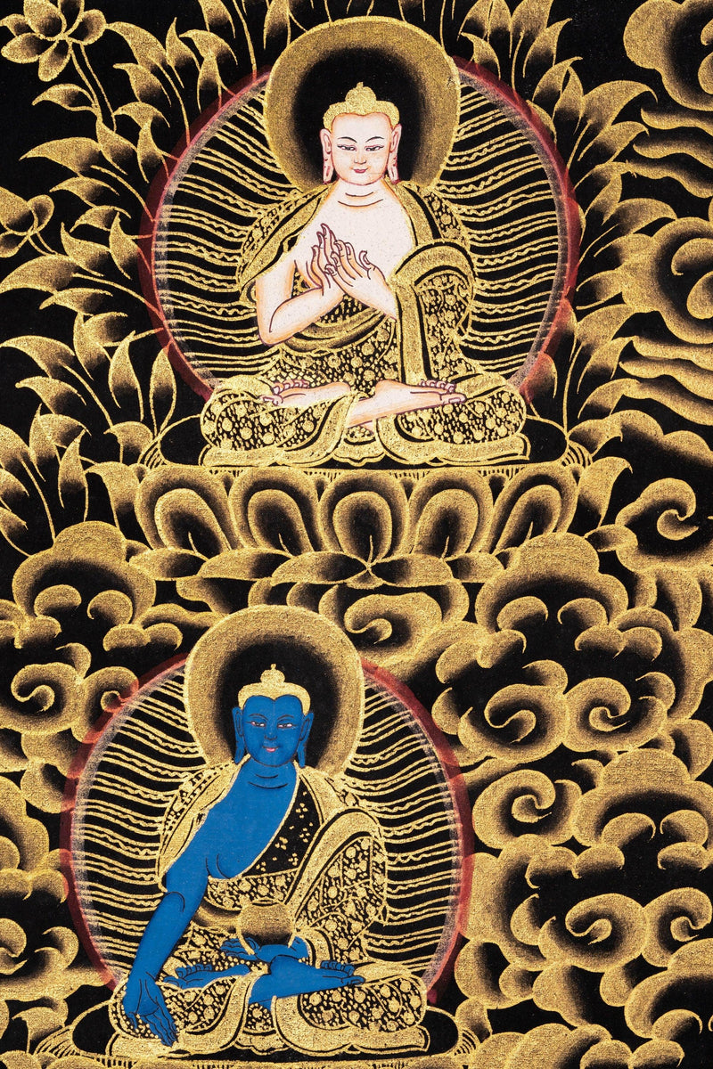 Guru Rinpoche Thangka Painting - Himalayas Shop