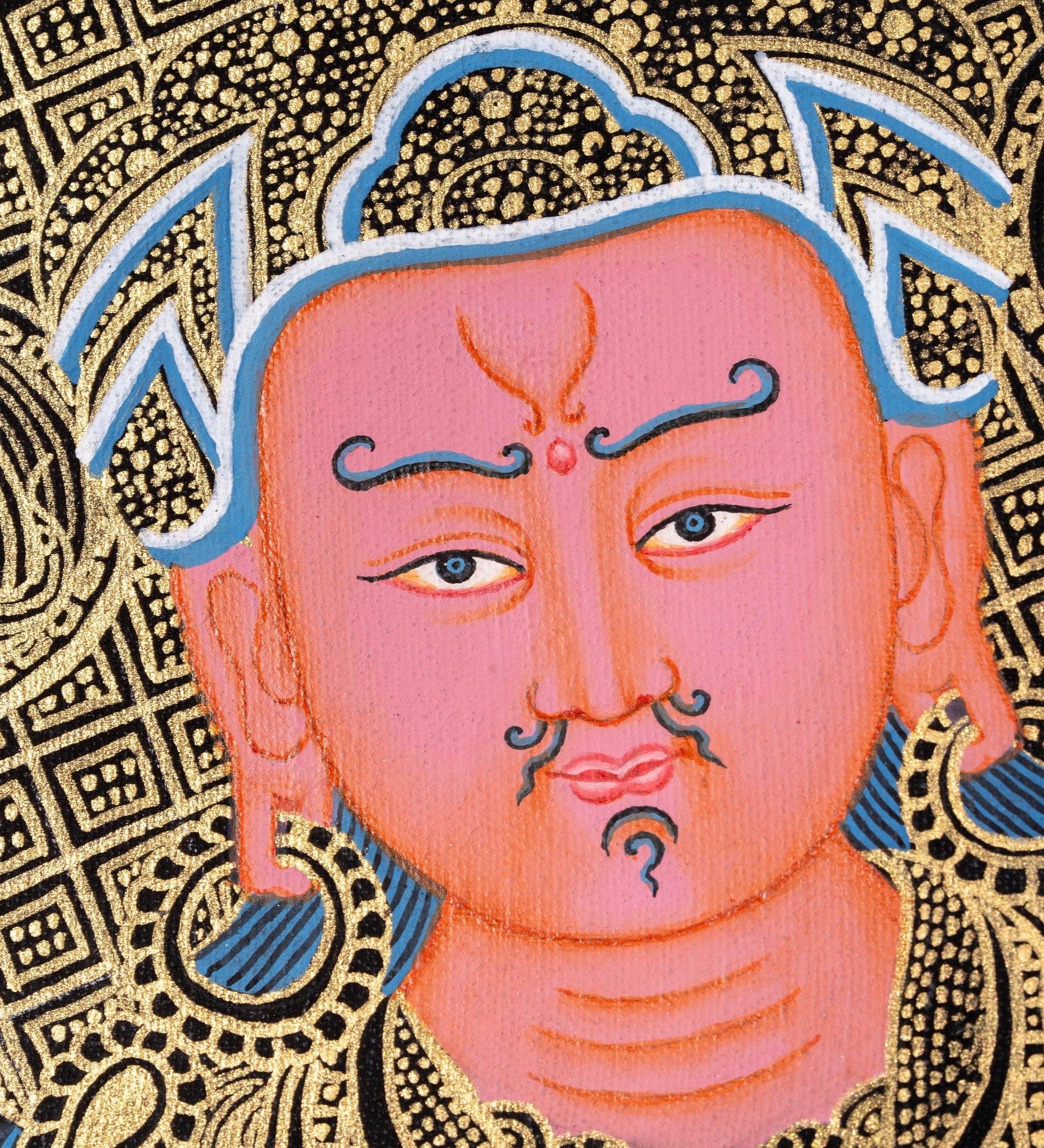 Guru Rinpoche Thangka Painting - Himalayas Shop