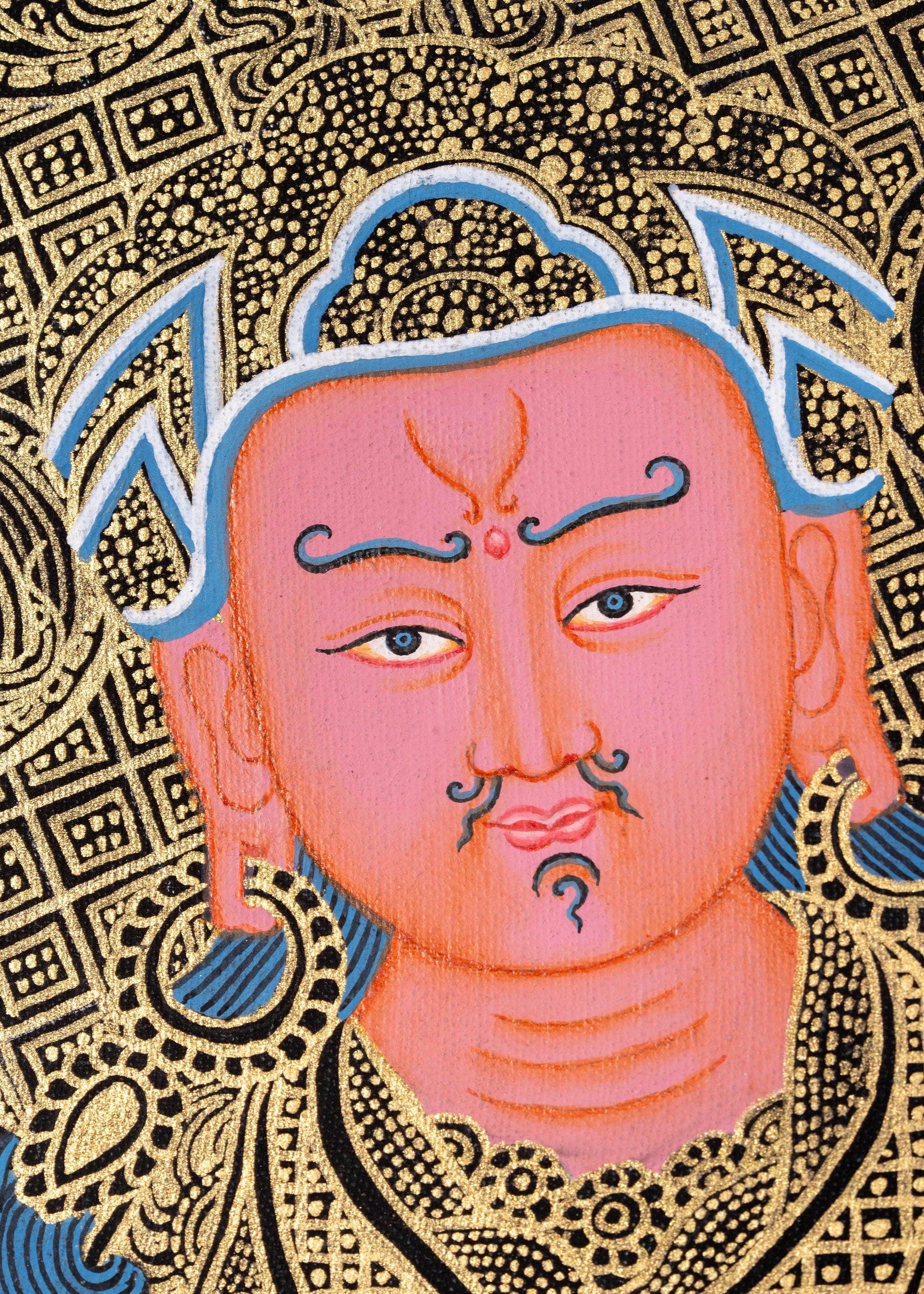 Guru Rinpoche Thangka Painting - Himalayas Shop