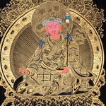 Guru Rinpoche Thangka Painting - Himalayas Shop