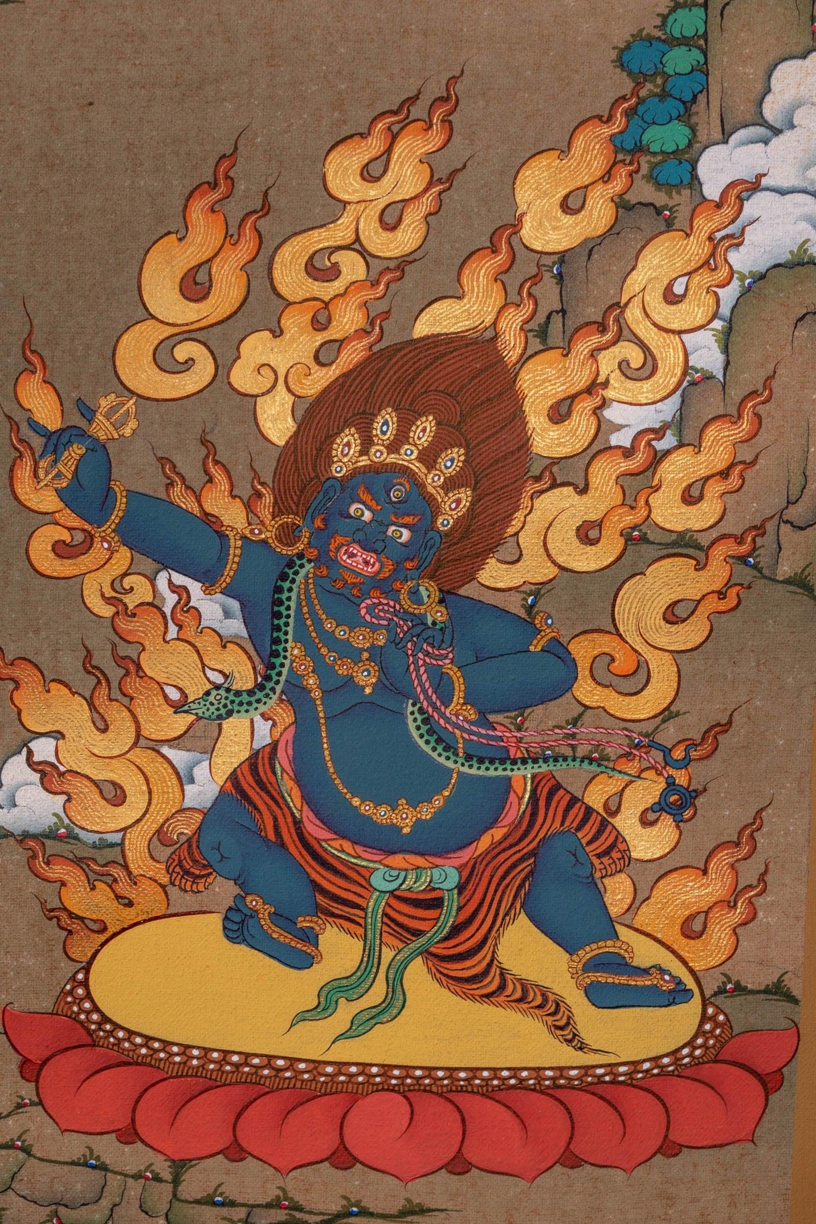 1000 Arm Avalokiteshvara Thangka Painting - Himalayas Shop