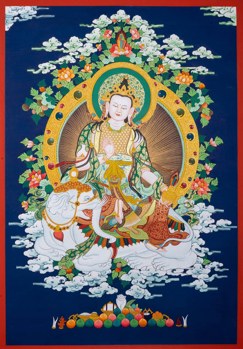 Thangka Painting of Chinese Buddha - Himalayas Shop