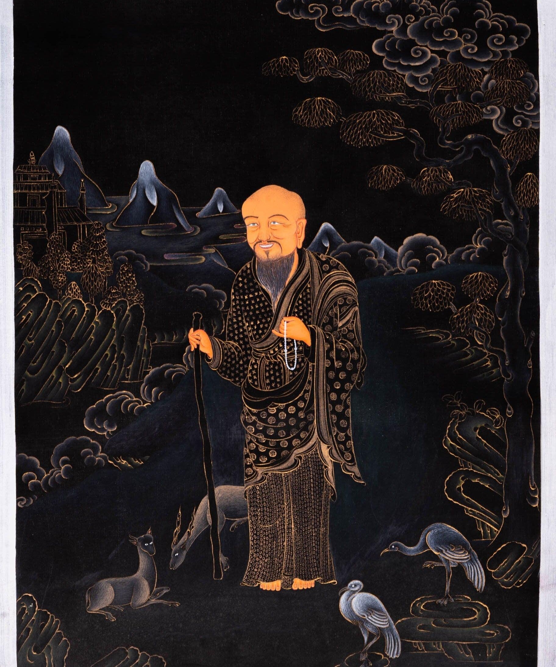 Lama Thangka Painting