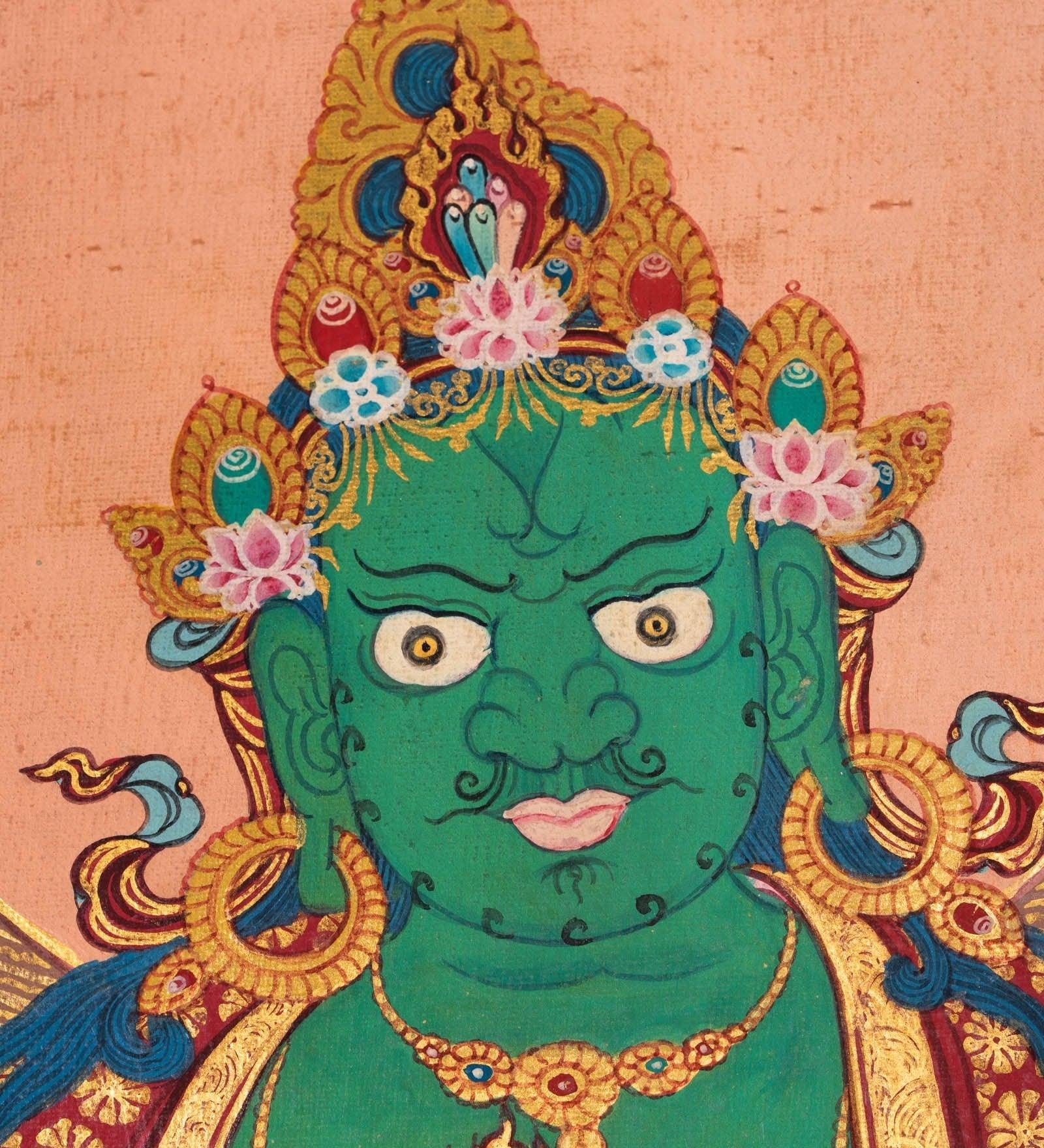 Kuber Thangka Painting