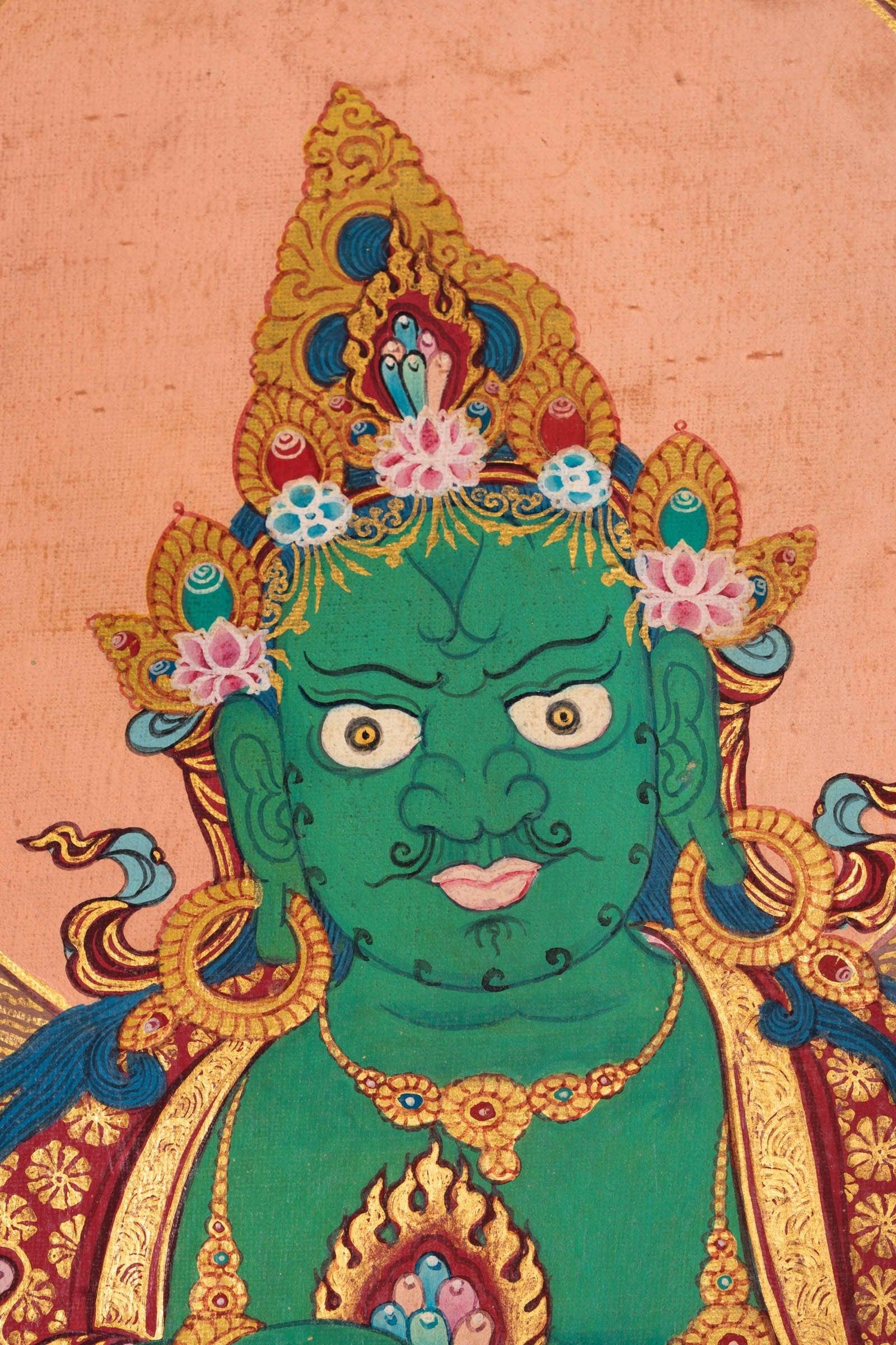 Kuber Thangka Painting