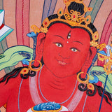 Red Guru Thangka Painting - Himalayas Shop
