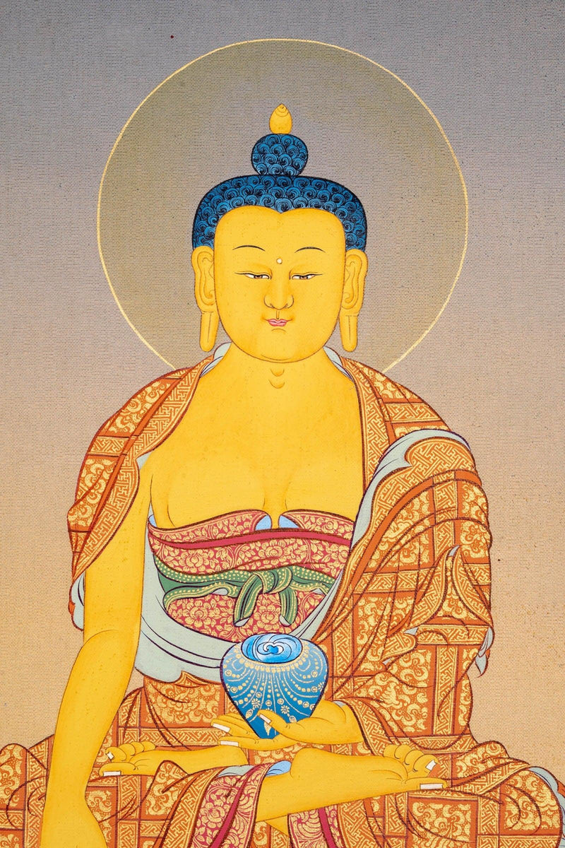 Thangka Painting of Shakyamuni Buddha