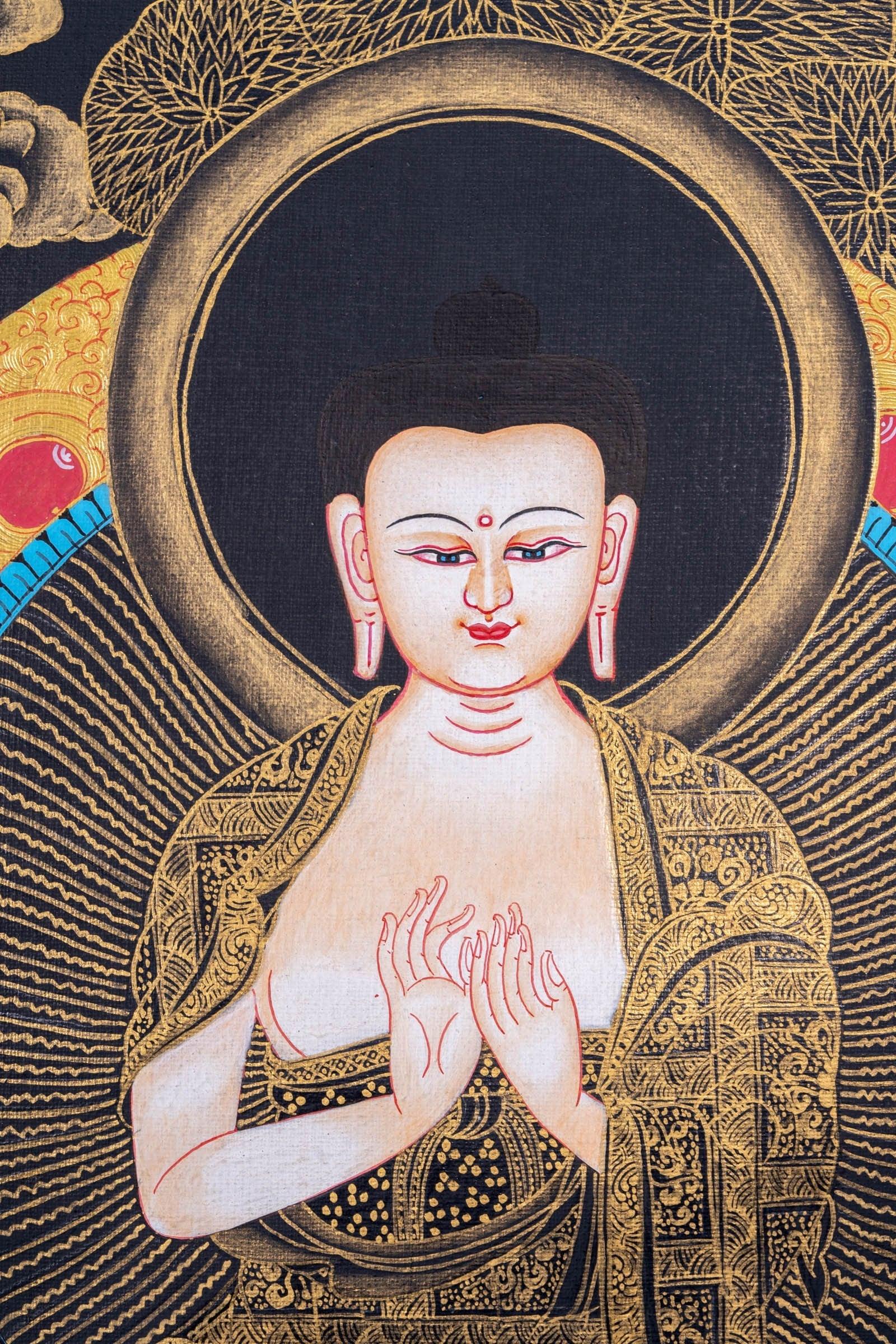 Vairocana Thangka Painting