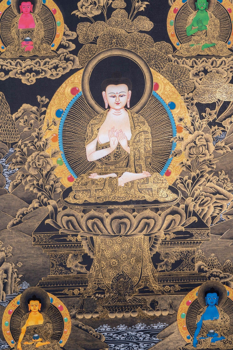 Vairocana Thangka Painting