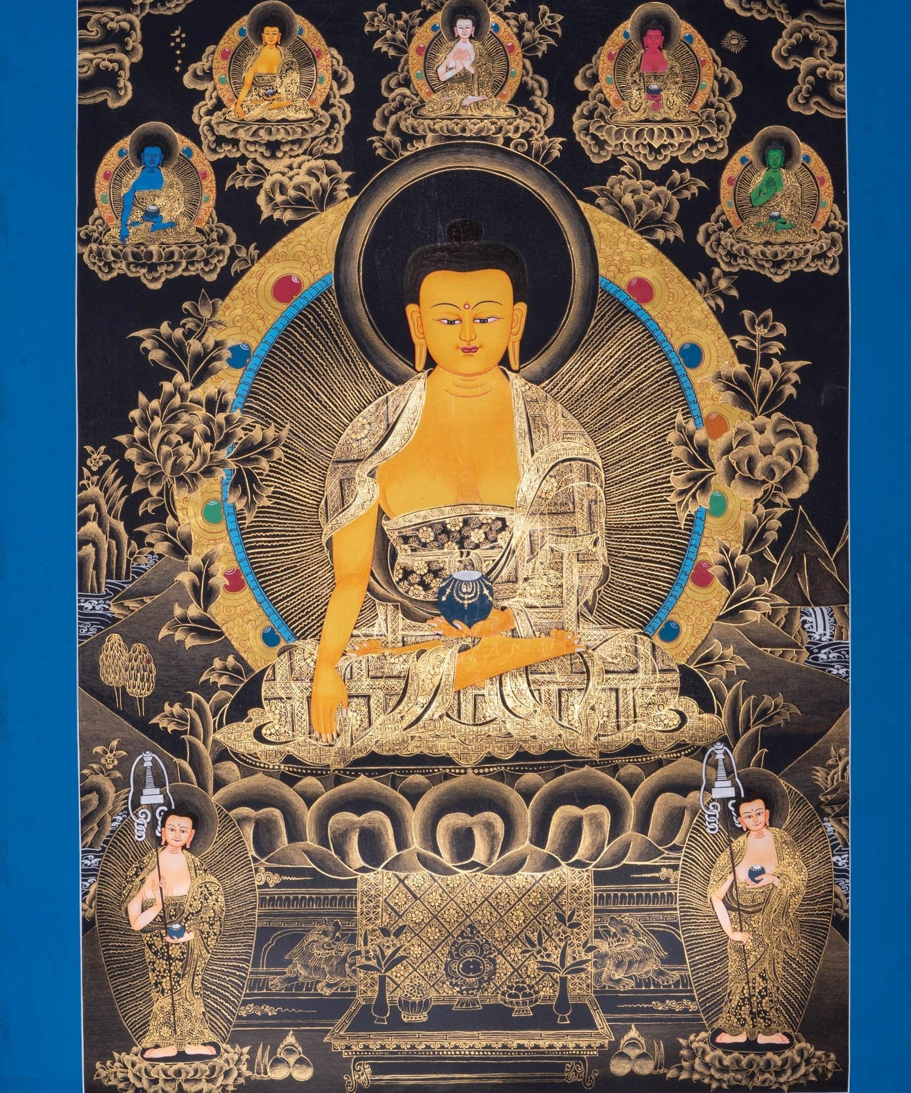 Thangka Painting - Shakyamuni Buddha