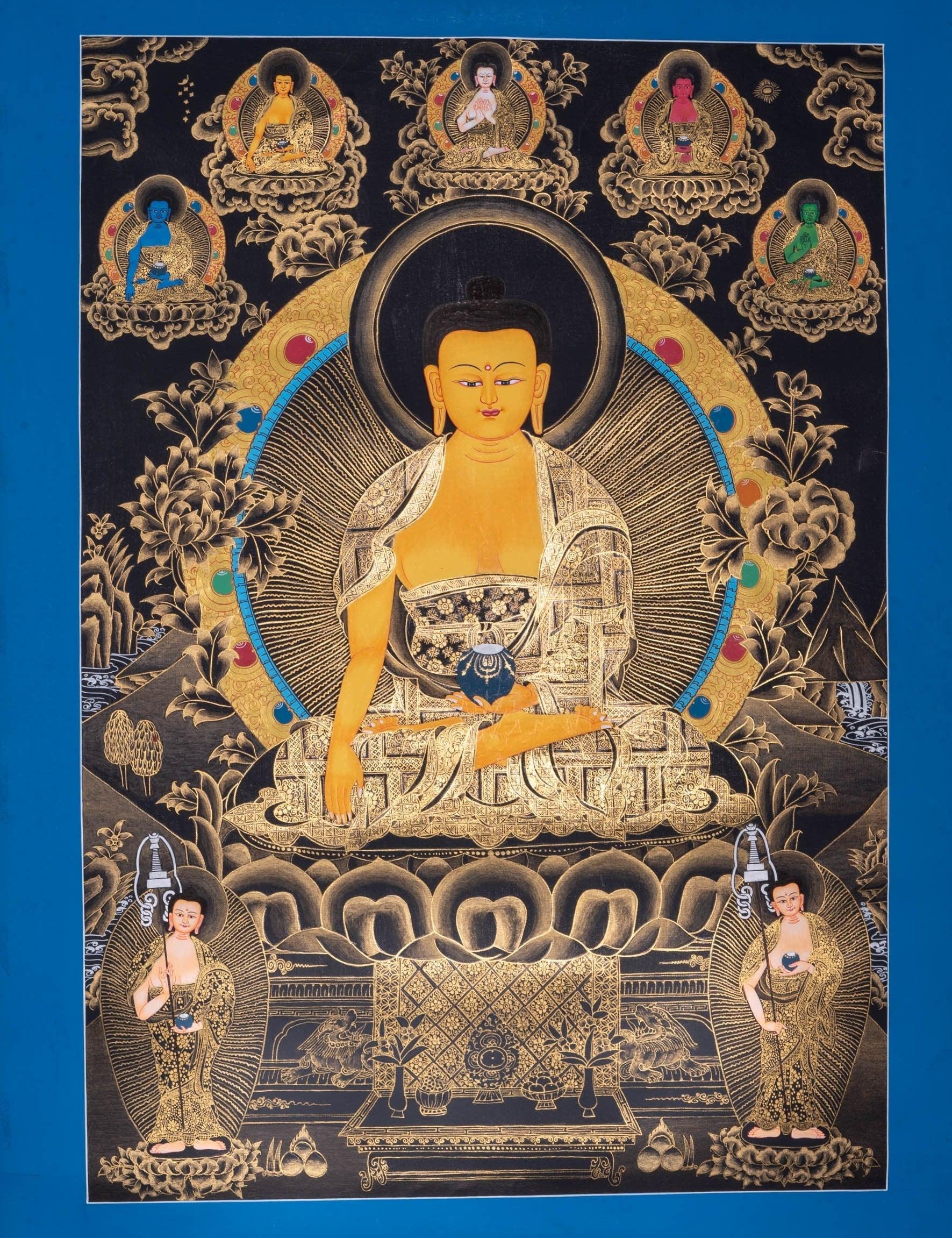 Thangka Painting - Shakyamuni Buddha