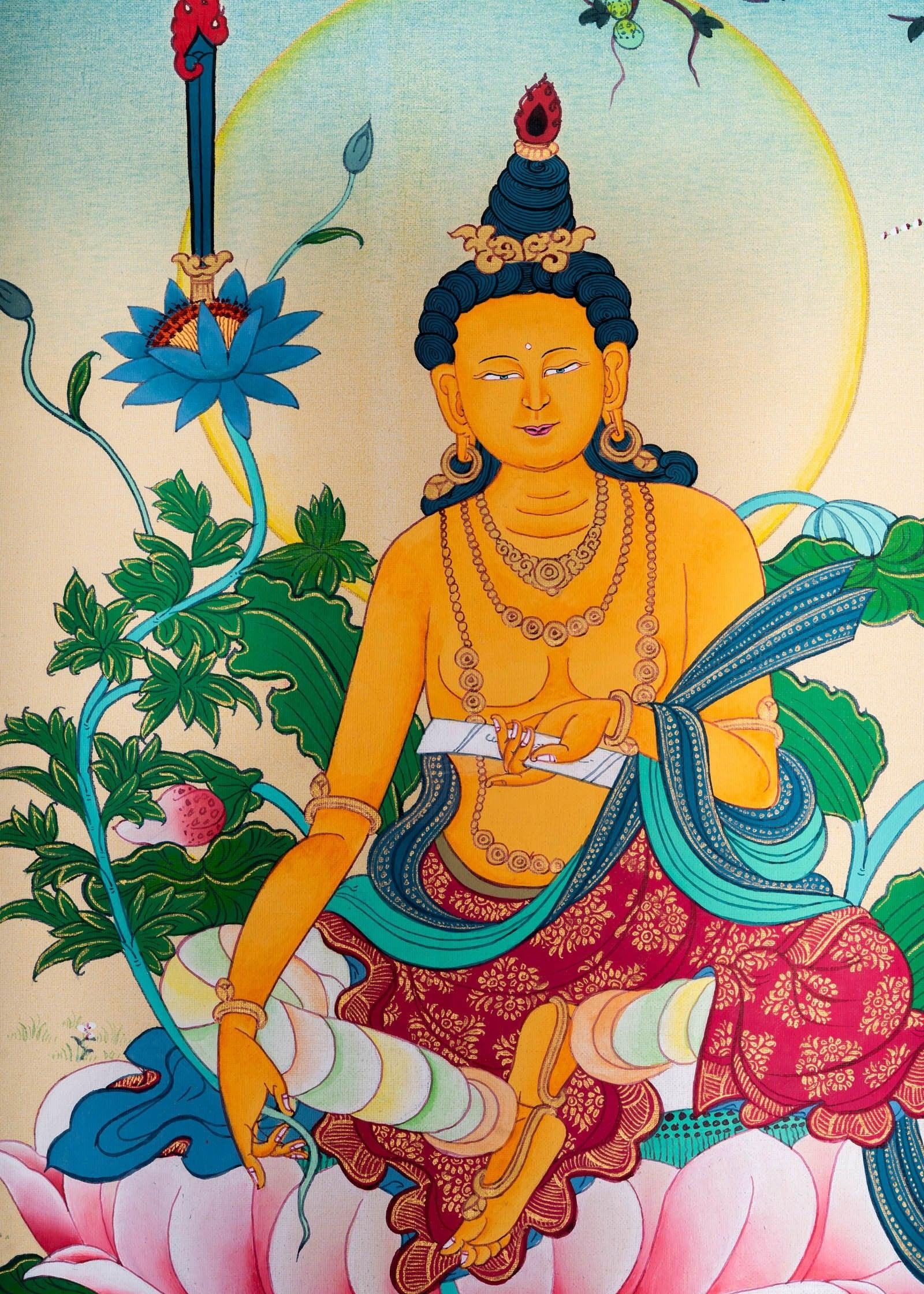 Manjushri Thangka Paintings