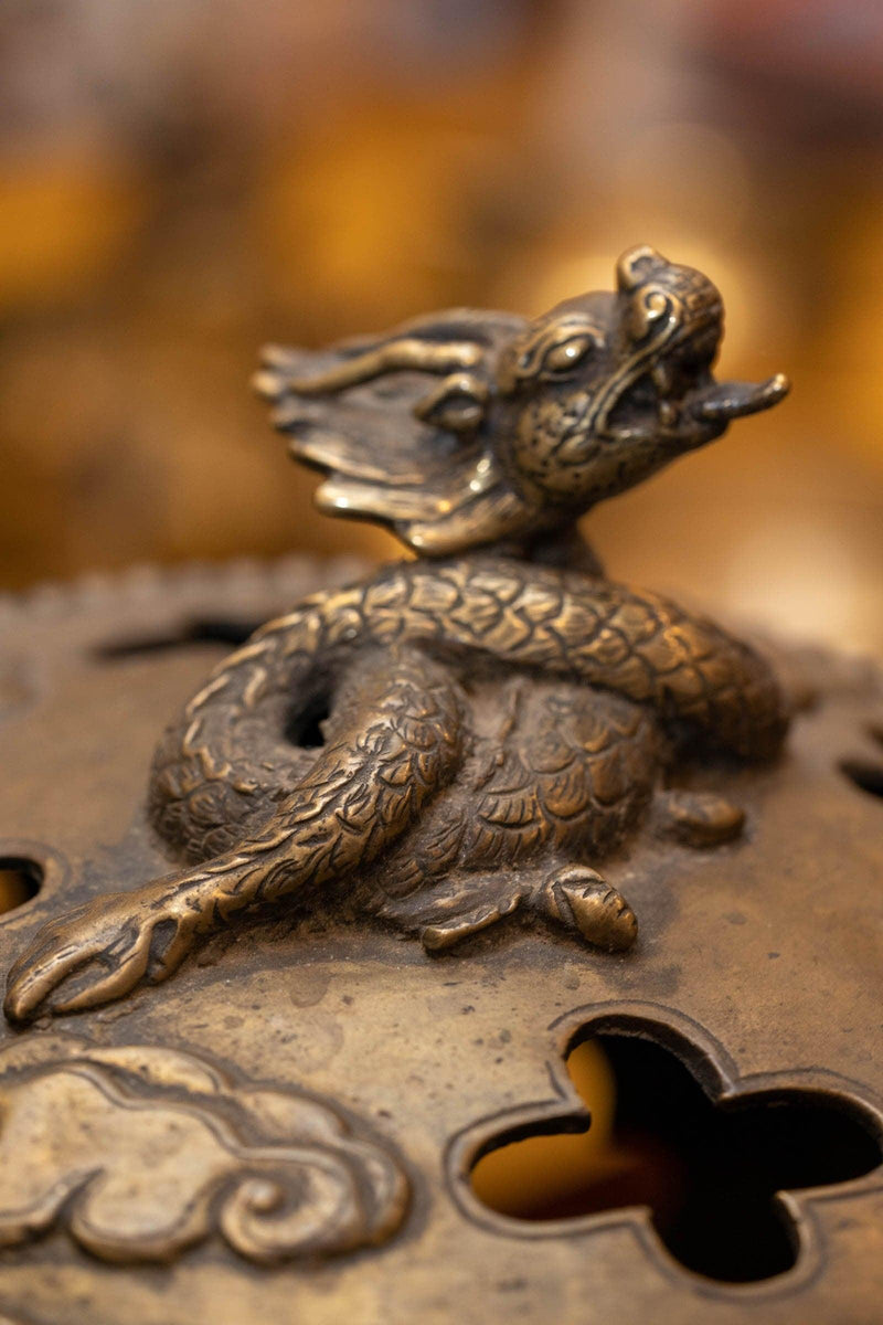 Dragon Dhupdani incense burner large size