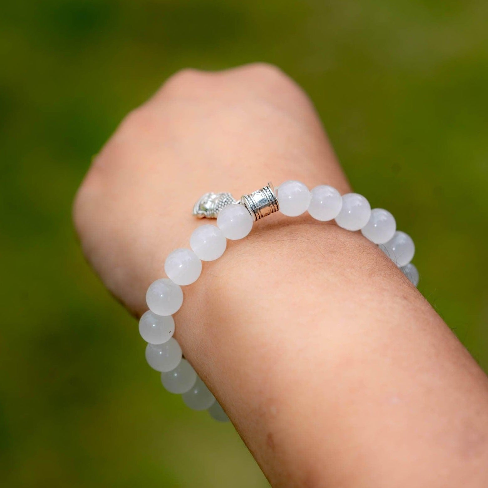 White Jade Bracelet - Himalayas Shop