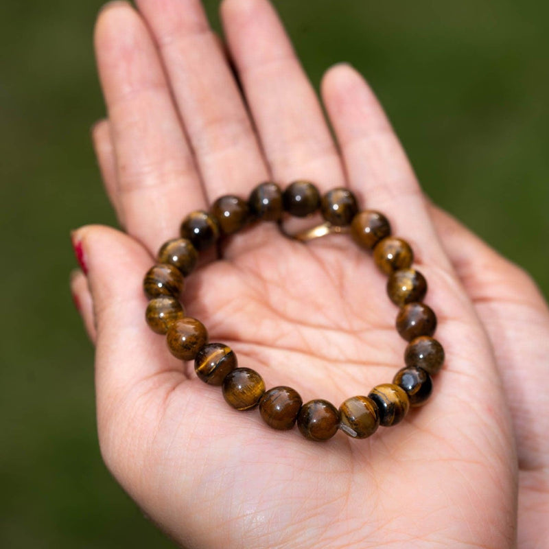 Tiger Eye Round Bracelet - Himalayas Shop
