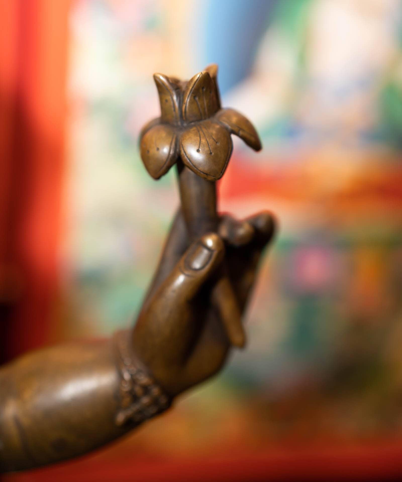 Standing 6 hand Ganesh statue large size special collection piece.