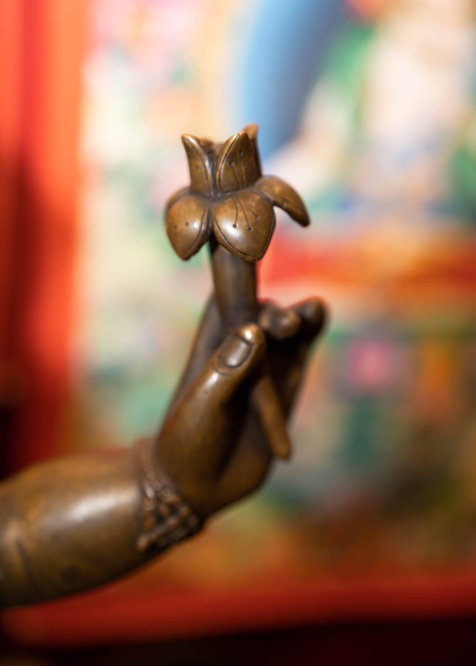 Standing 6 hand Ganesh statue large size special collection piece.