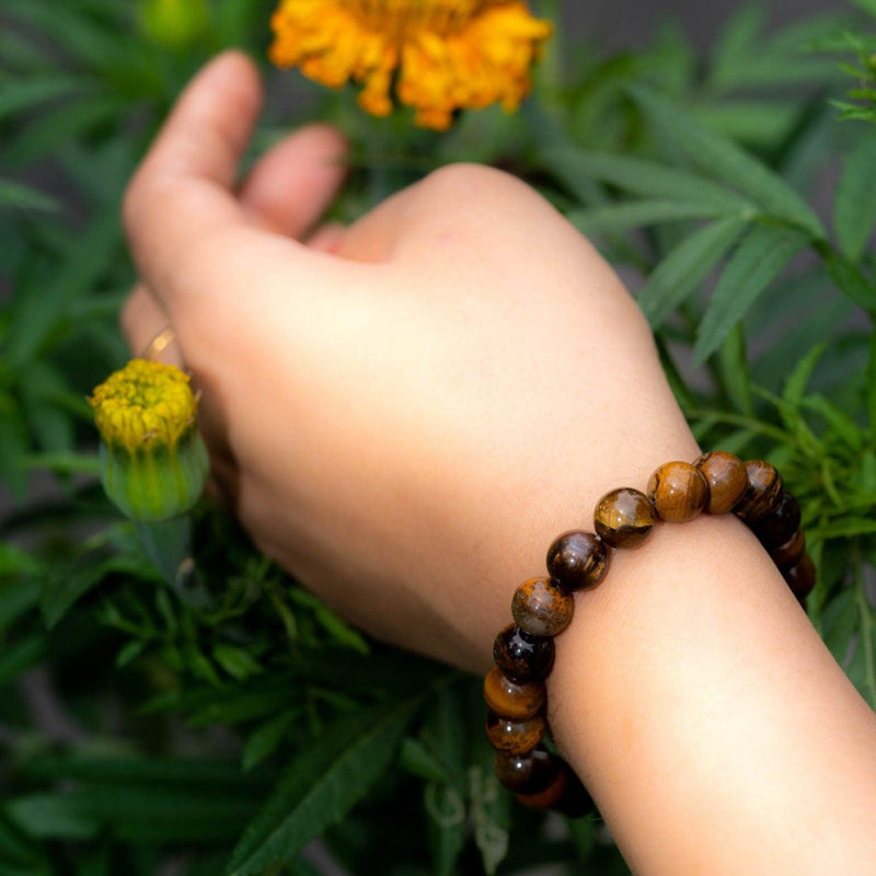 Tiger Eye Round Bracelet