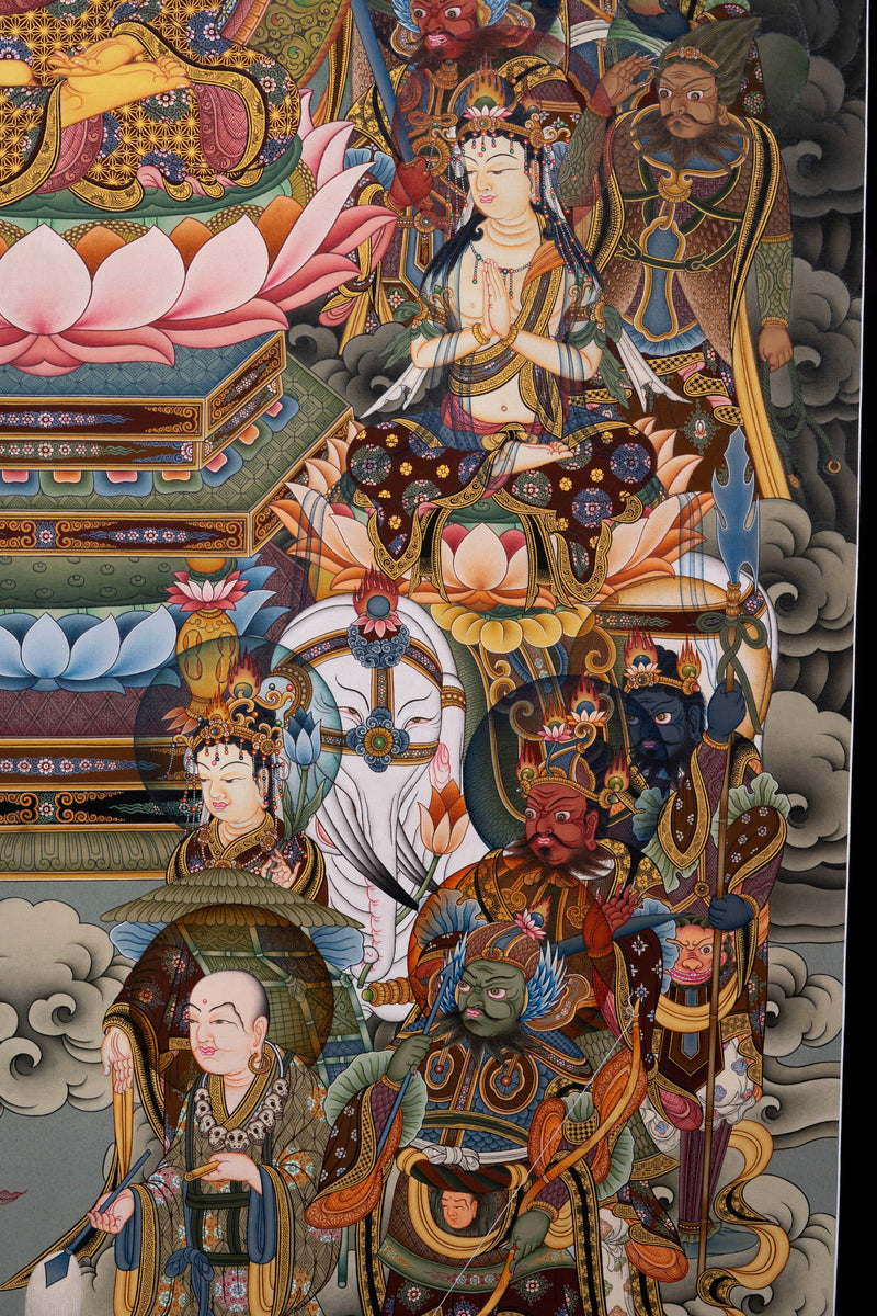 Japanese Buddha Thangka Painting - Himalayas Shop