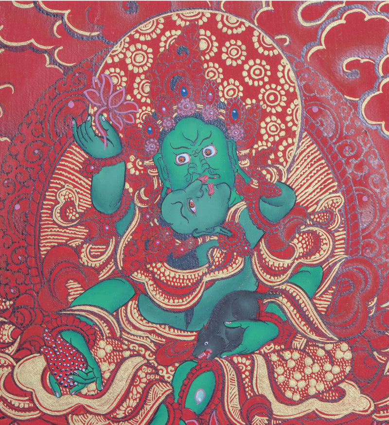 Pancha / 5 Zambala thangka