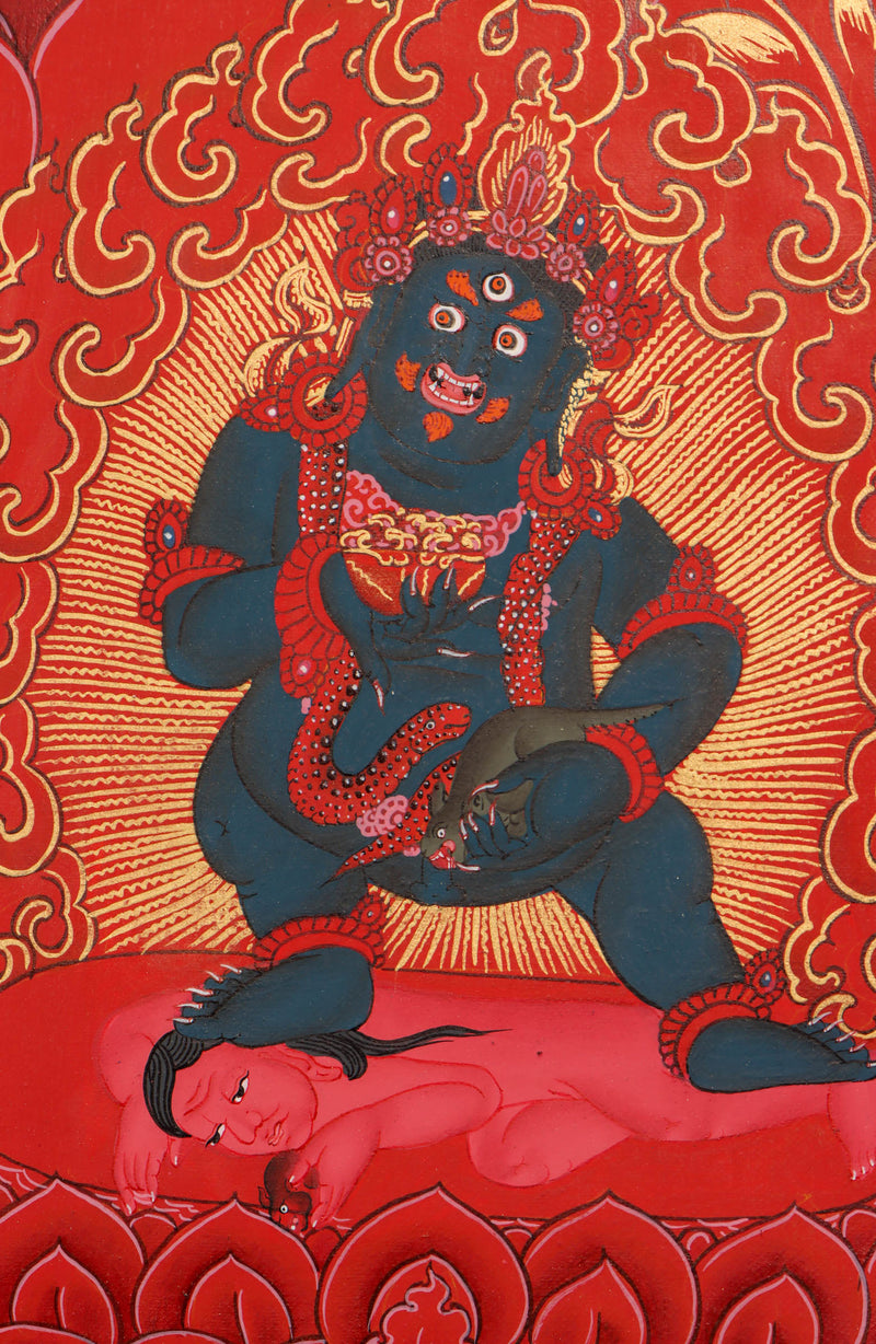 Pancha / 5 Zambala thangka