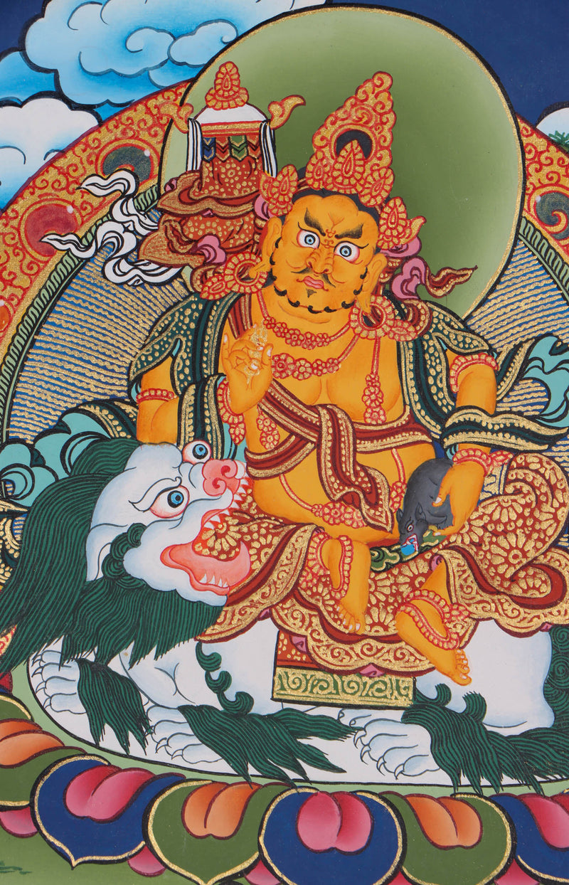 Pancha / 5 Zambala thangka