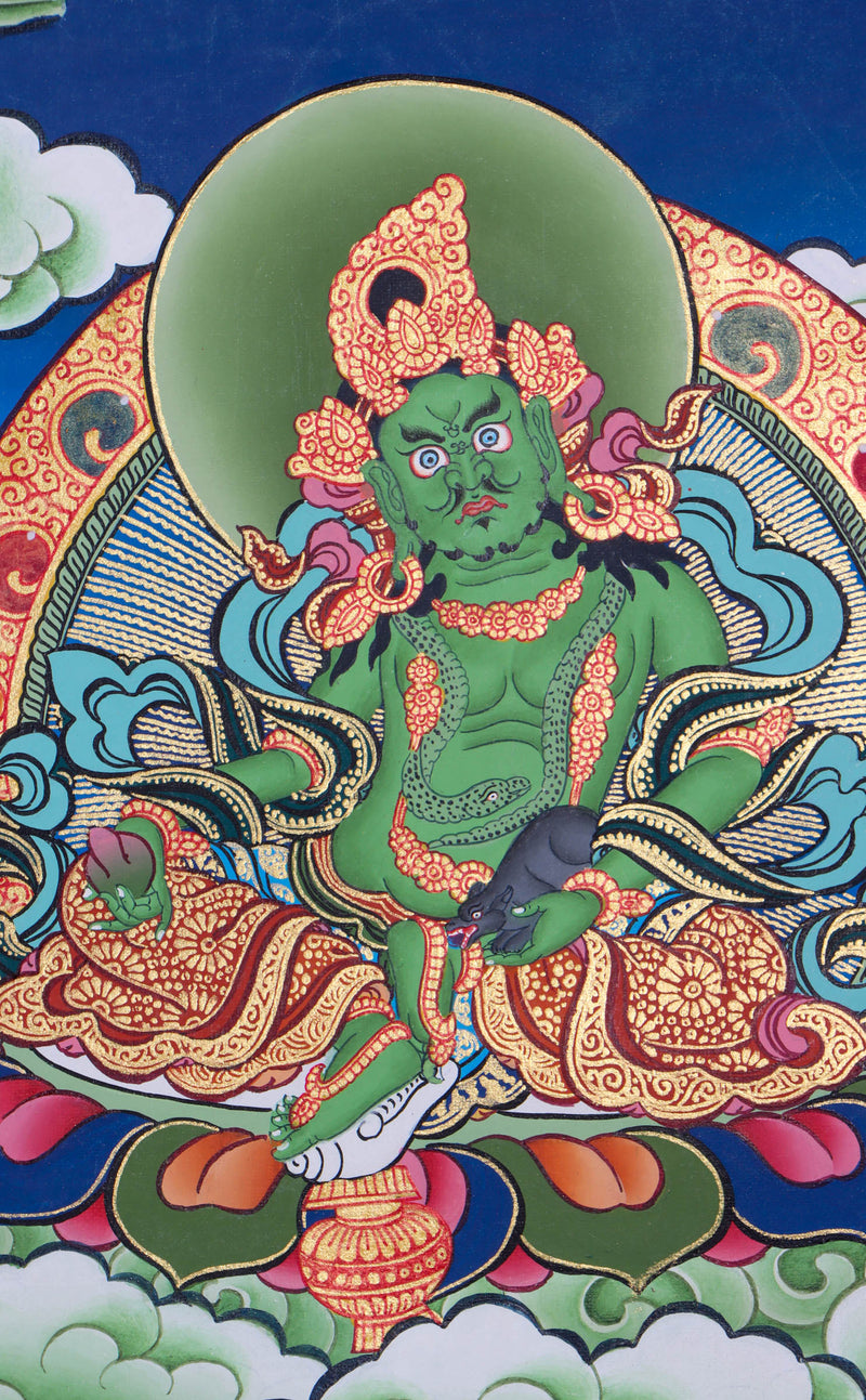 Pancha / 5 Zambala thangka