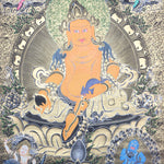 Pancha Zambala thangka art - Handpainted Thangka Painting - Himalayas Shop