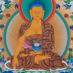 hakyamuni Buddha Thangka Painting-5 Buddha Painting for wall hanging