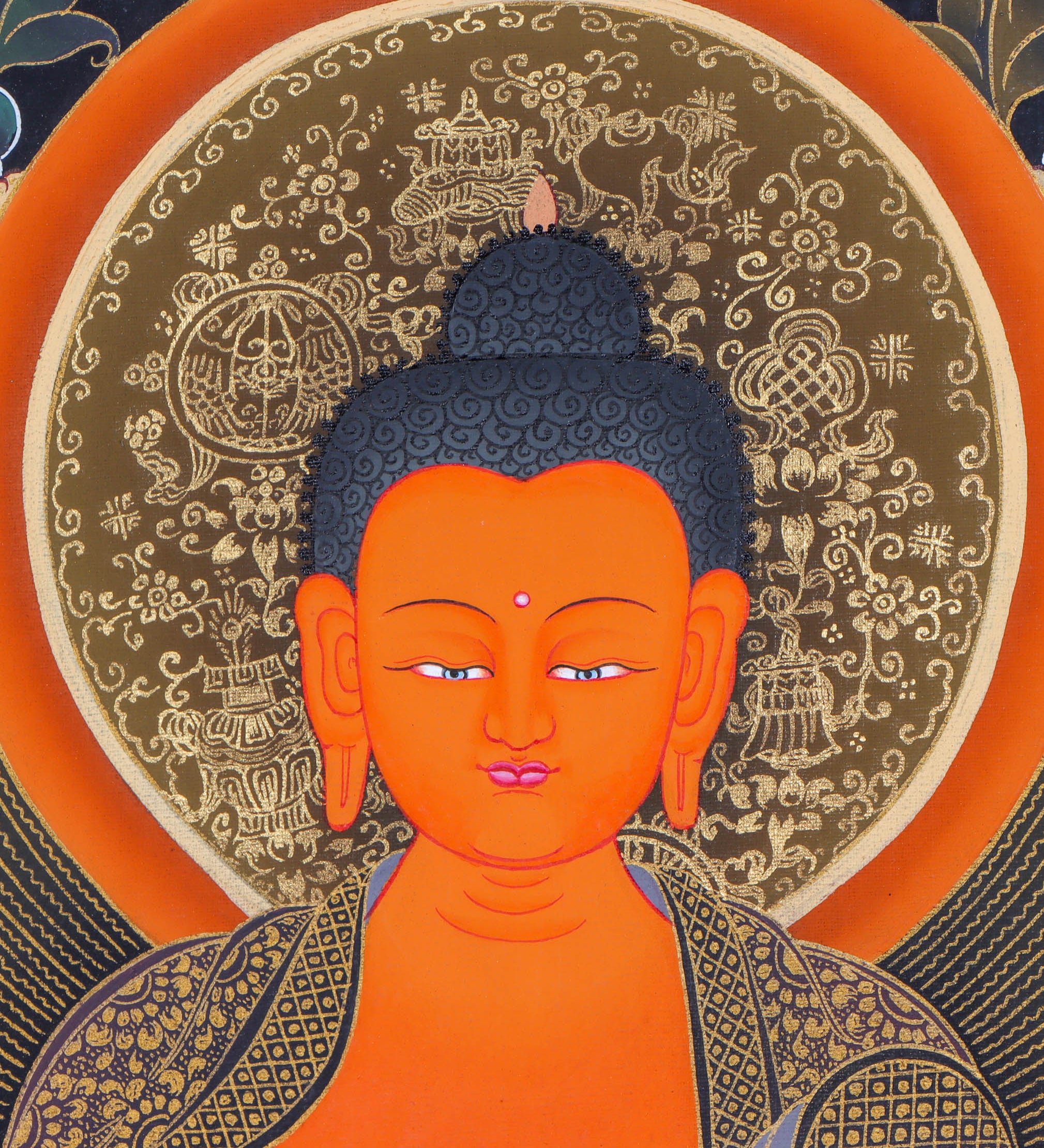 Best Shakyamuni Buddha thangka - Handpainted by skillful artisan - Himalayas Shop