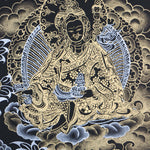 Seven Eyes Bodhisattva - White Tara thangka painting - Himalayas Shop 